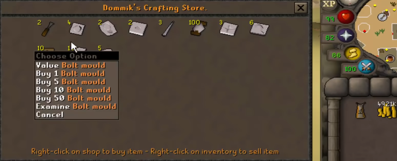 OSRS Ironman Crafting Guide Lvl 1-61